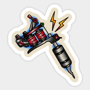 Tattoo Machine Sticker